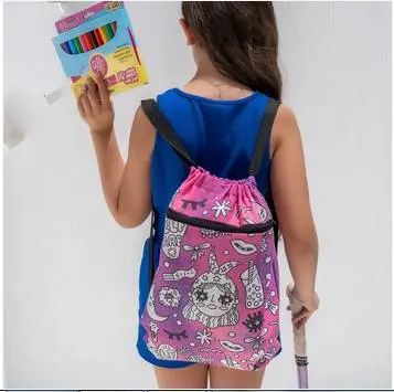 Glam Girl Drawstring Bag