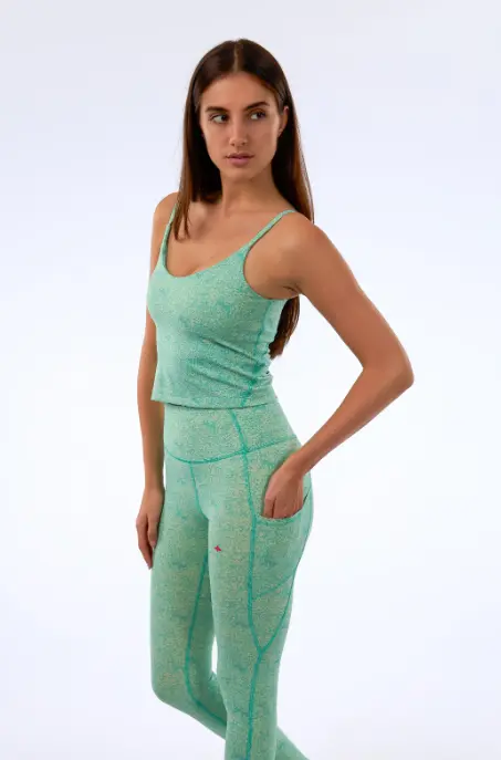 CORAL WAVE LEGGING	Aqua Mist 