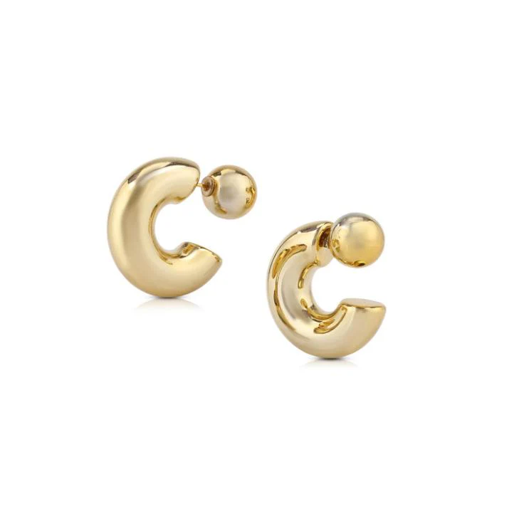 Earrings	Glowdrop	Gold   