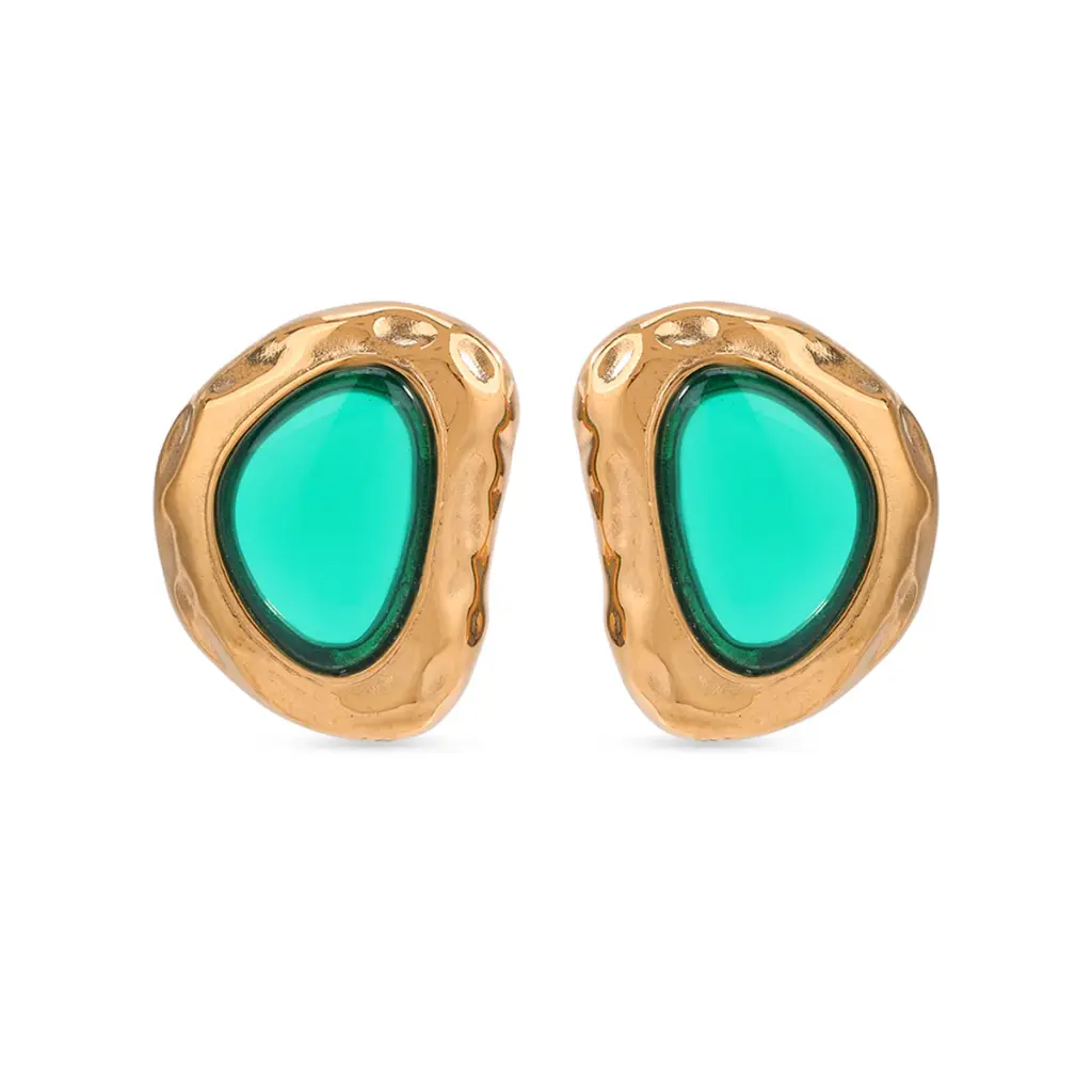 Earrings	Emerald	Gold & Emerald 