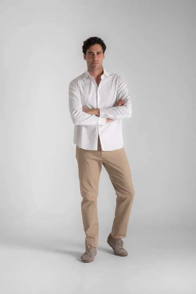 BEIGE CHINO PANTS