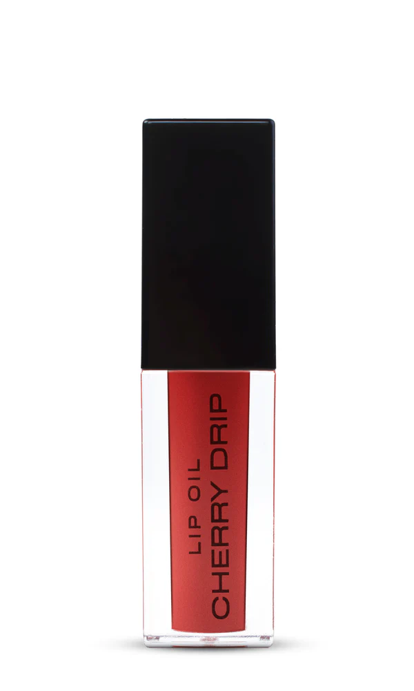 Lip Oil	Cherry Drip	Deep Red	5 ml					 
