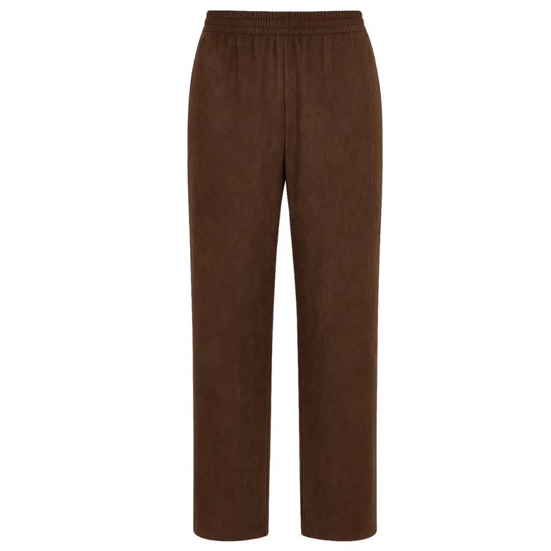 Cupro pants	Brown 