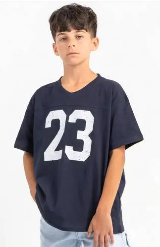 Top S2517 Milusa V-Neck Jersey Navy 