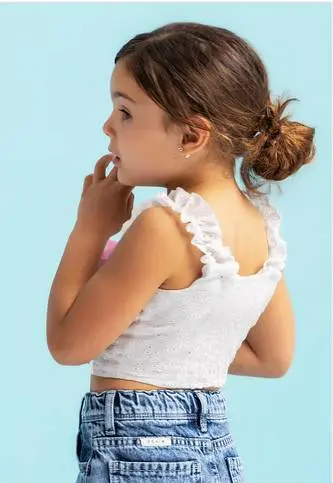 Ruffle- Starp tank top