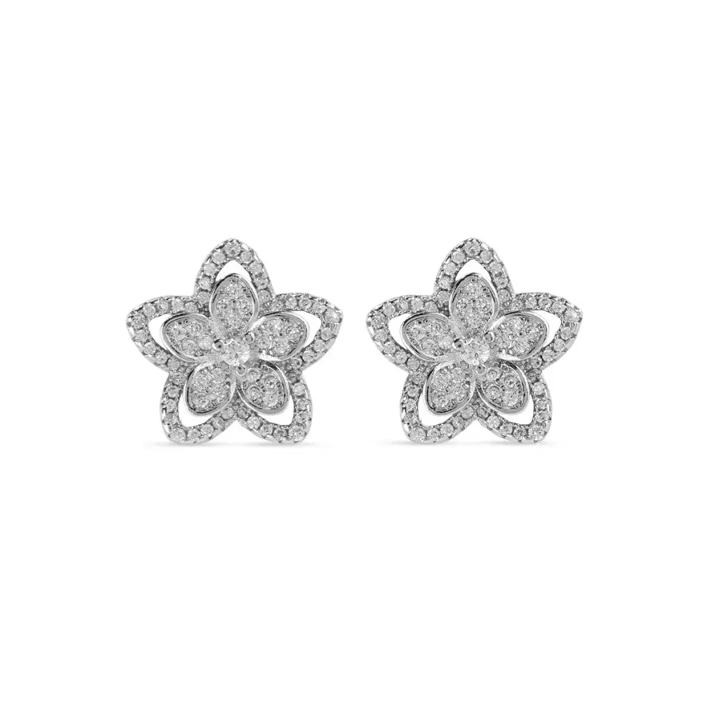 Fioralis Earrings	Silver 