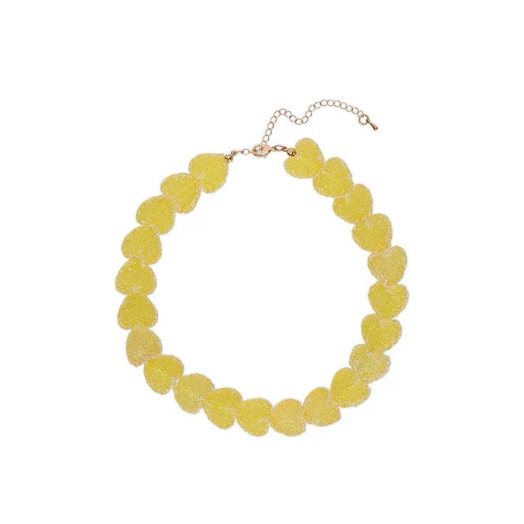 Candy Yellow necklace	Yellow 