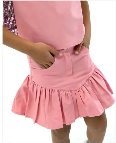 ruffle skirt	
