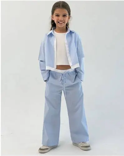 kidswear	Stripes Cutout Set  