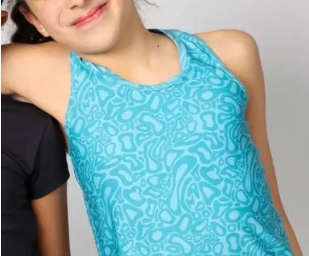 Muscle top aqua   
