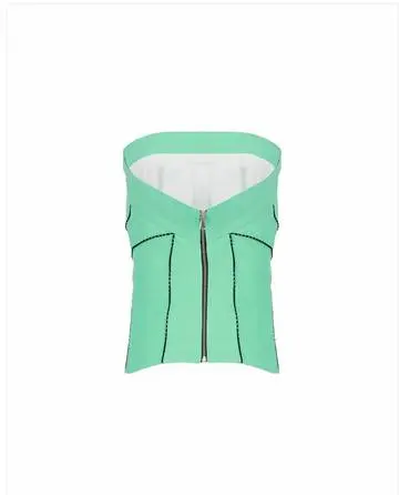  CORSET  TEAL 