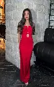 BOW DRESS RED