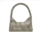 "Briella" Bag	Metallic Silver