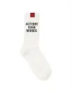 Socks	Actions over words 