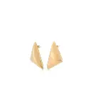Earrings	Flat triangle	Gold 
