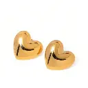 Earrings	Heartlet 	Gold 