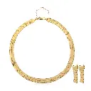 Set ( Necklace and Earrings)	Snake Set	Gold 