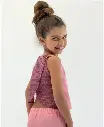 kidswear crossover top  