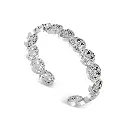 Radiance Bracelet 	Silver & Black 