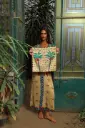 Golden Palms			Mini Scarf 