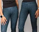Girls leggings zebra black& green 