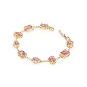 Celina Bracelet	Gold & Pink  